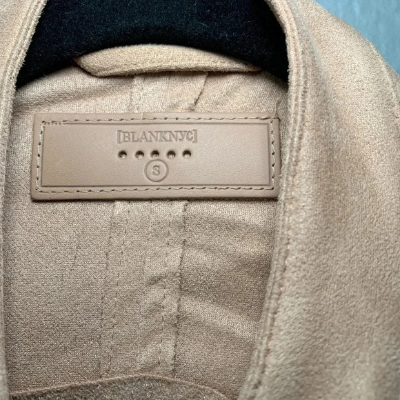 Blank NYC, military style jacket, Sand, size small - Picture 8 of 8